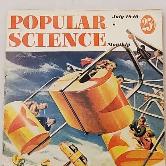July 1949 Popular Science Magazine - Picture 2 of 13